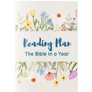 Bible in a Year Reading Plan - 19-Page Printable Guide for Adults, Beginners, Easy Daily Scripture Schedule for Consistent Bible Study
