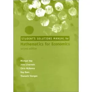 USED-Student Solutions Manual for Mathematics for Economics - 2nd Edition by Michael Hoy (Paperback)