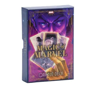 Officially Licensed Marvel Oracle Deck with Original Art, 44-Card Divination Tool for Horoscopes & Lifestyle Hobbies, Ideal for Oracle Enthusiasts, Oracle Enthusiast