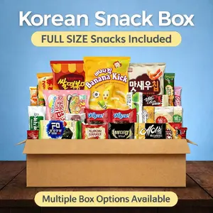 Korean Snack Box Variety Pack | Korean Candy & Treats Gift Box