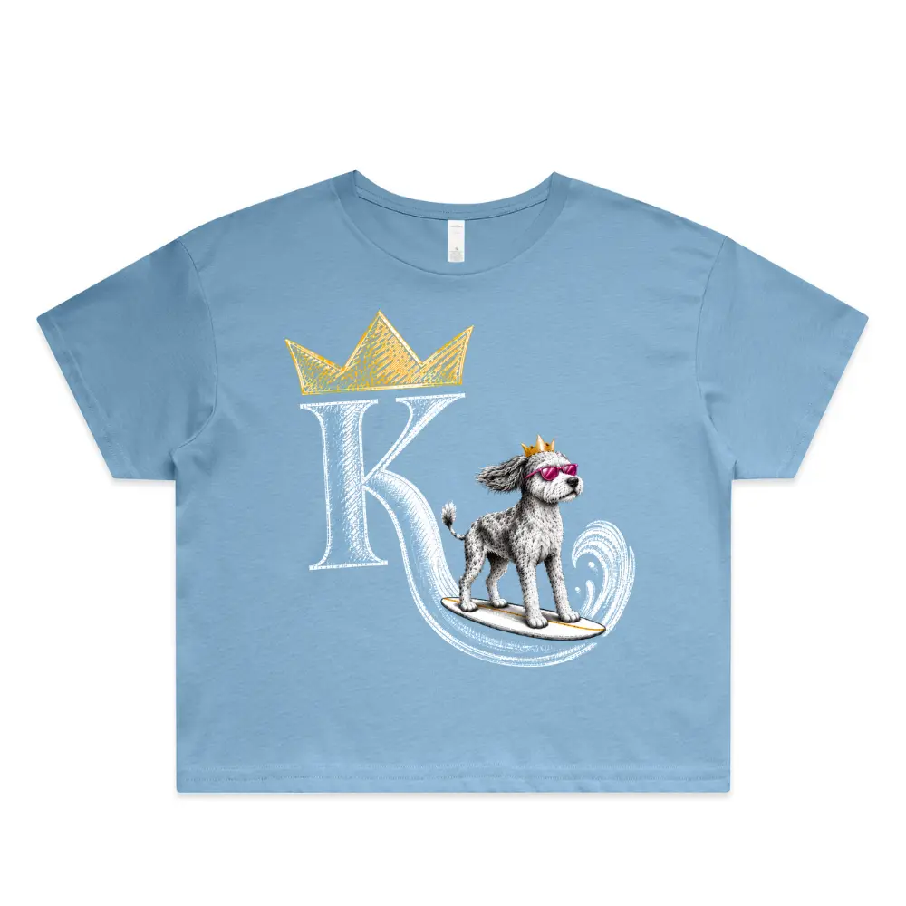 King Lou Beach Club Crop Tee King Lou Beach Club Crop Tee