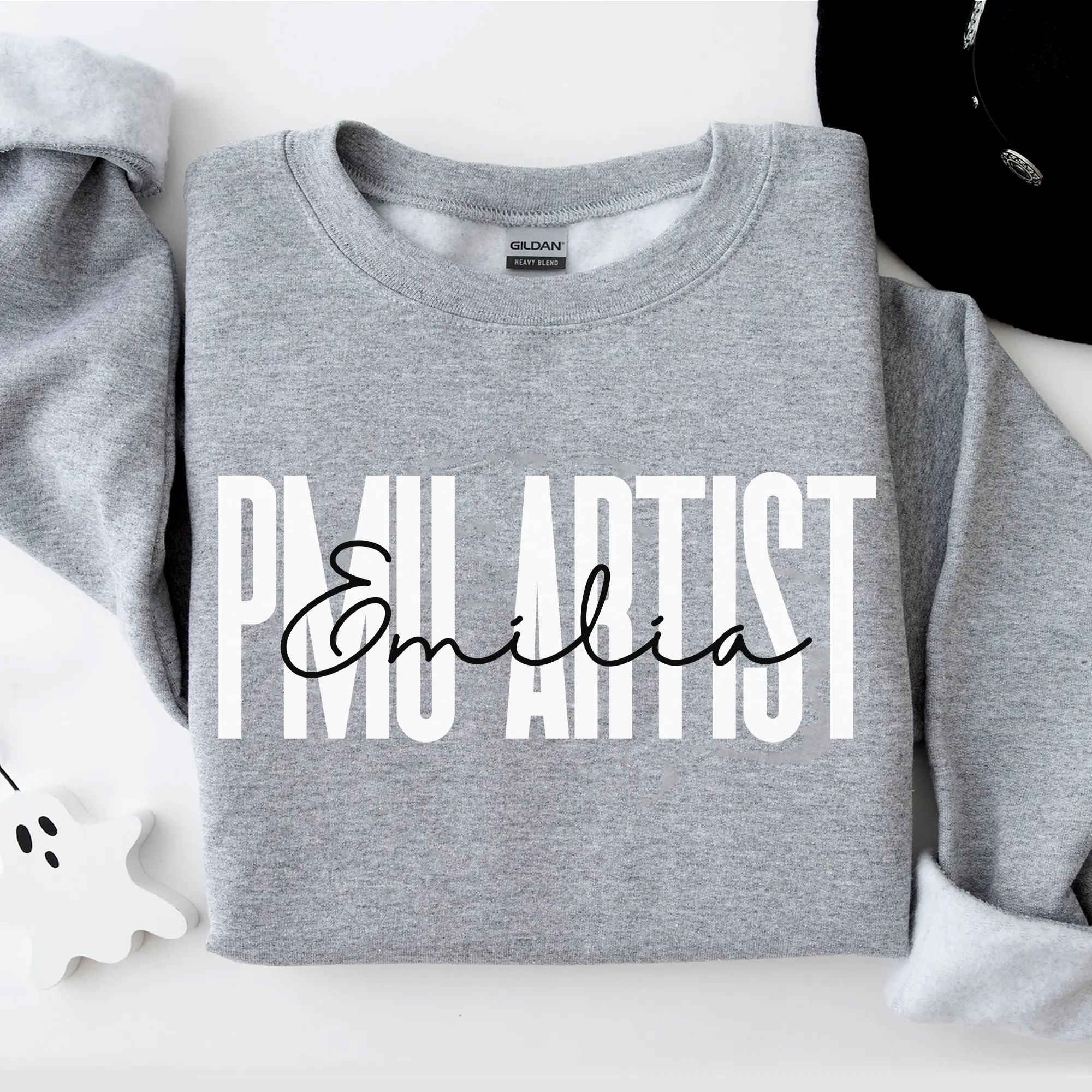 PMU artist shirt, sweatshirt, gift, custom name pmu artist