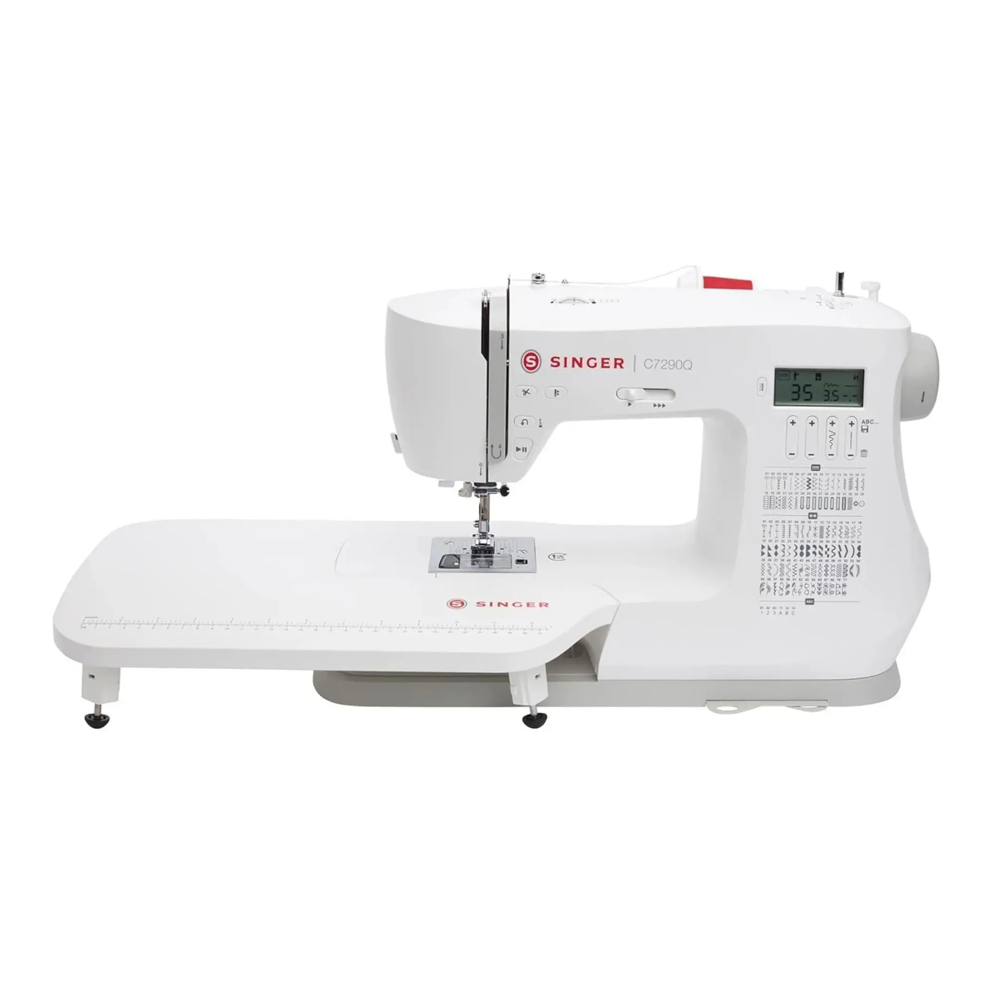 SINGER C7290Q Sewing and Quilting Machine with Extension Table and Accessories