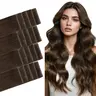 GOO GOO Invisi Edge Tape in Hair Extensions Remy Human Hair, 14inch-24inch 20pcs 50g, Straight Natural Virgin Remy Hair, Seamless Injected Tape, Natural Look #sohochic #TikTokShopFallDealsForYou