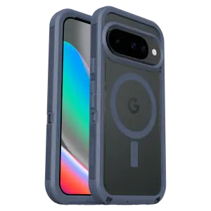 OtterBox Defender XT Pro Clear Case with Magnets for Google Pixel 10 / Pixel 10 Pro * Baby Blue Clear