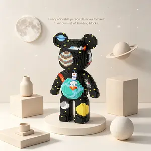 Creative Building Block Set for DIY Projects, Perfect Gift for Christmas & Birthdays, Modern Home Decor, Unique Present Idea, Building Block Model