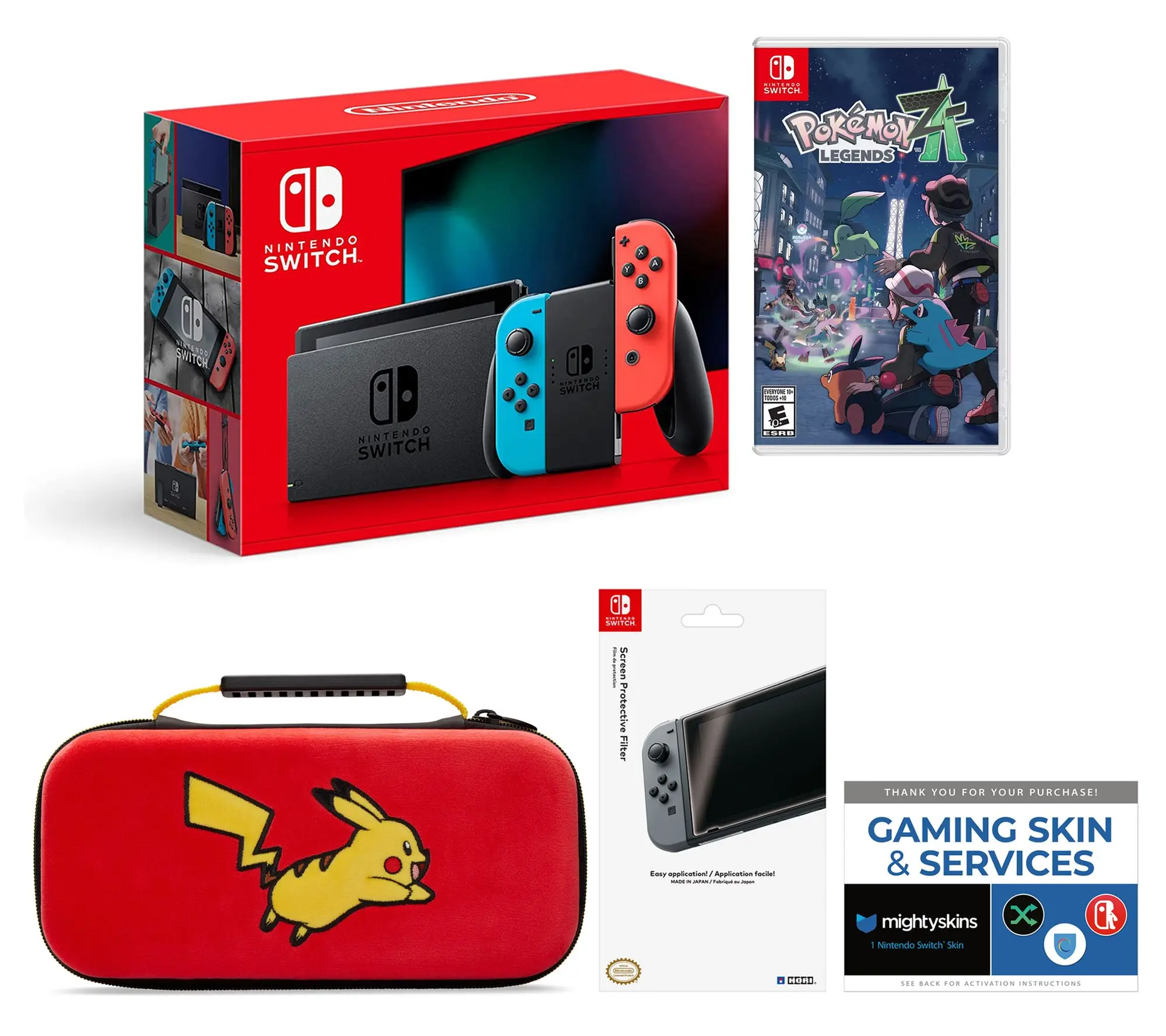 NSW: Pokemon Legends Z-A, Case, Filter, Voucher