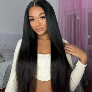 Recool Glueless Straight 6×5 Plus Lace Wig Pre Cut HD Lace Pre Bleached Knots Breathable Cap#TikTokShopBlackFriday