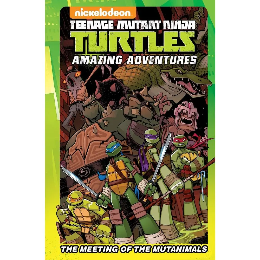 USED-Teenage Mutant Ninja Turtles Amazing Adventures: The Meeting of the Mutanimals by Manning, Matthew K. (Hardcover)