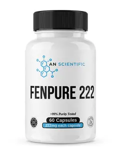 ANS FenPure 222mg Wellness Capsules | Gut Health Supplement | Lab Tested 99% Pure | 60 Capsules