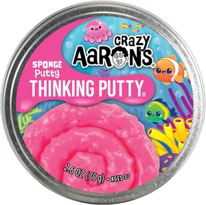 Crazy Aaron's(r) Sponge Putty Thinking Putty - Made in USA
