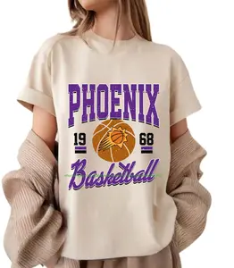 Phoenix Basketball Shirt, Retro Sun Basketball Shirt, Phoenix Basketball Apparel, Phoenix Sports Apparel, Retro Sun Basketball Gift
