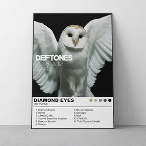 Deftones - Around the Fur Poster Print Album Cover Artwork Poster Decor Gift