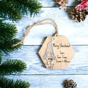 Personalized Gnome Ornament