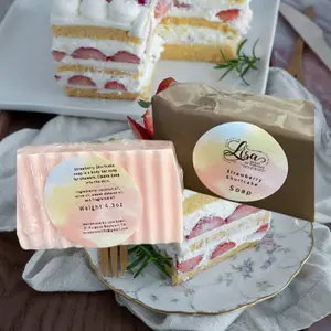Strawberry Shortcake Soap Body Bar Soap Shower Soap Body Wash