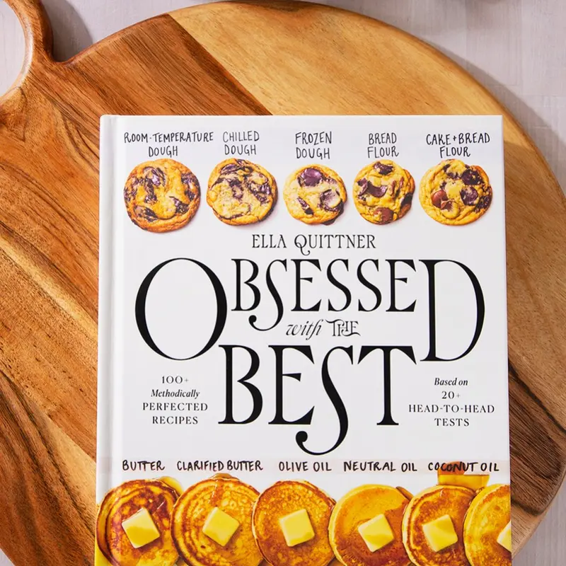 Obsessed with the Best: 100+ Methodically Perfected Recipes Based on 20+ Head-to-Head Tests by Ella Quittner [Hardback Book] The cookbook that obsessively tests every detail so you can make the best version the first time.