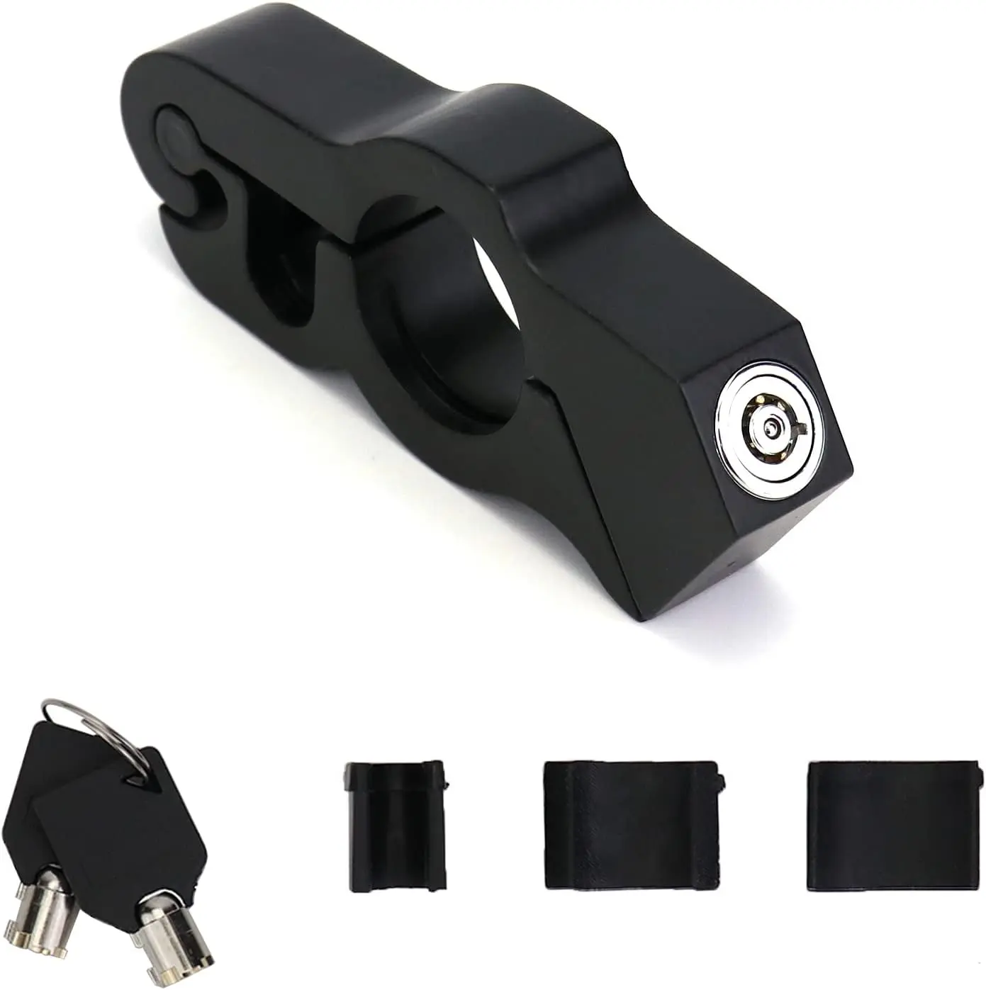 Heavy Duty Motorcycle Locks - Anti Theft Throttle & Brake Locks for Dirt Bike, Moped, Scooter & ATV Accessories
