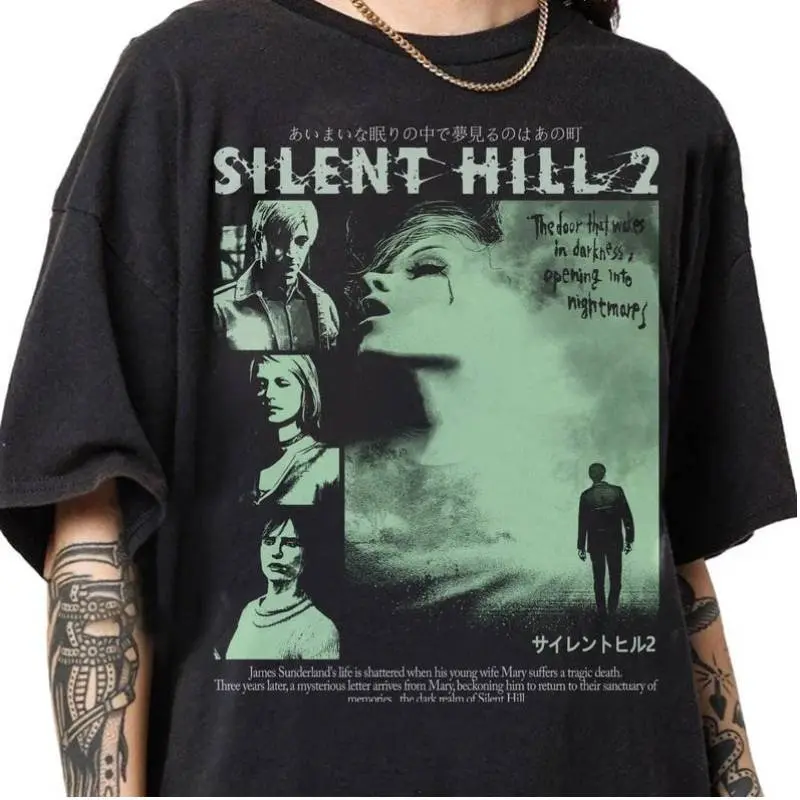 Silent Hill 2 Distressed Vintage Gift For Fans T Shirt QZ12812