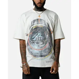Culture Kings X Mclaren Oscar Piastri 'Vegas Grand Prix 2024' Helmet T-Shirt Off White
