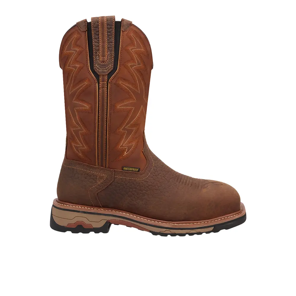 Dan Post Boots Mens Tumbleweed 11 Inch Waterproof Steel Toe Work/Duty - Brown Dan Post Boots Mens Tumbleweed 11 Inch Waterproof Steel Toe Work/Duty - Brown