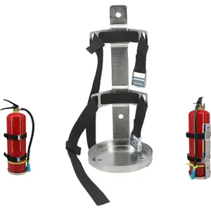 Fire Extinguisher Bracket,,304, Compatible with 5-Pound Fire Extinguishers