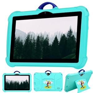 7 inch kids tablet pc with case, learning & education, 6gb ram + 64gb rom, dual cameras, bluetooth-compatible gps wifi, blue/