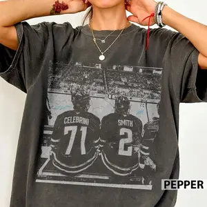 Macklin Celebrini Will Smith San Jose Vintage Comfort Colors Shirt