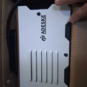 ADESKE 120A Stick Welder MMA-155 – Portable Welding Machine, Dual Voltage 110V/220V, Digital Display Arc Welder with Welding Kit