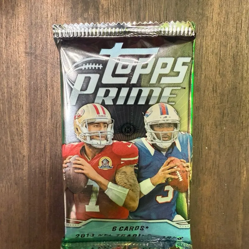 2013 Topps Prime Football Hobby Pack