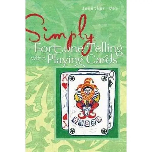 Used Paperback Book - Simply® Fortune Telling with Playing Cards (Simply® Series) by Jonathan Dee, English Easy-to-Use Guide with Playingcards, Card Games Resources, Copious Charts & Detailed Interpretation