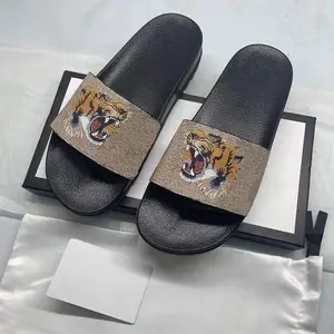 🌸 Ikonic Fashions Designer Stripe Sandals – Unisex Summer Slippers