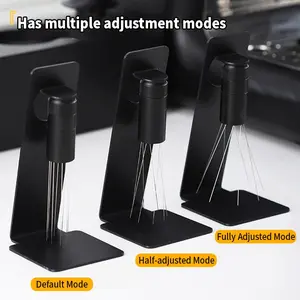 OANKR WDT Tool Espresso Distribution Tool with Magnetic Stand Adjustable Coffee Needle Stirrer Coffee Accessories Barista Tools