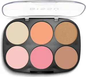Bissu Paleta de Rostro 02 La de Cajon - Compact Facial Palette with Drawer for Easy Storage and Access Ideal for Makeup Enthusiasts