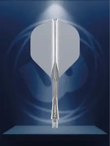 Winmau Fusion Integrated Flight & Shaft Dark Grey Smoke Intermediate