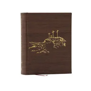 NKJV, Journal the Word Bible, Large Print: Reflect, Journal or Create Art Next to Your Favorite Verses (Brown Leathersoft, Red Letter)[Leatherbound Book]