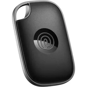 Tile Pro Bluetooth Tracker 1 Pack Black iOS Android Compatible Key Finder Item Locator Phone Finder for Keys Bags More