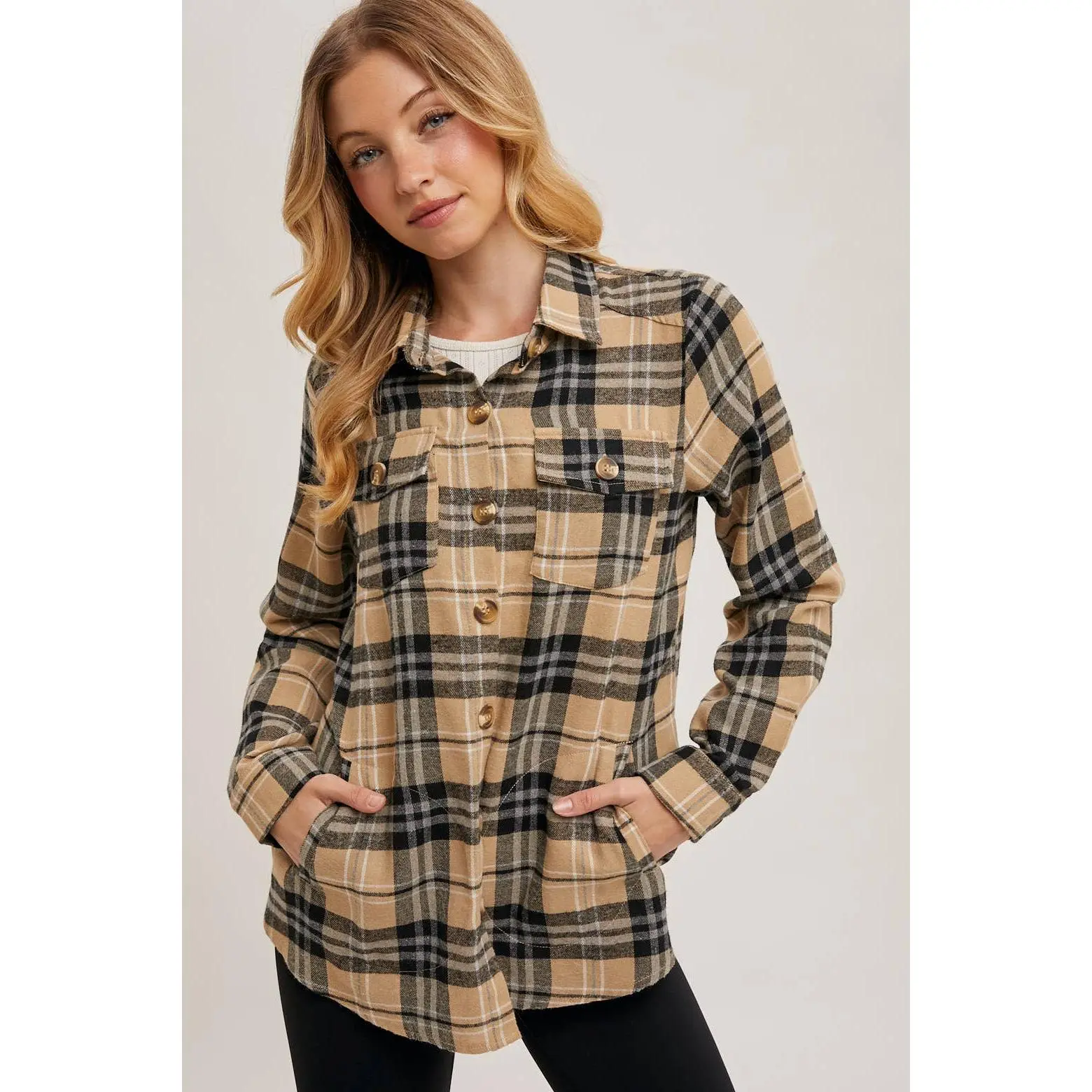 FLANNEL PLAID SHACKET FLANNEL PLAID SHACKET