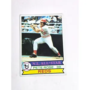 Pete Rose Cincinnati Reds Baseball Card 1979 Topps No. 650