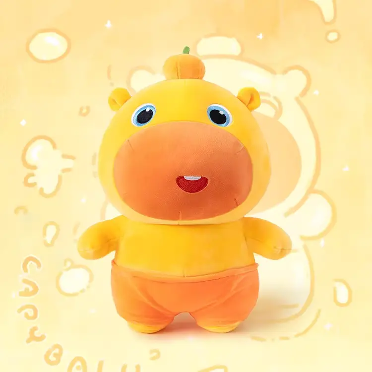 MINISO Standing Lulu Stuffed Animal Collectibles - Unisex Cute Stuffies with Silly Face Design, 7 Inches Super Soft Cuddly Plush Doll, Desk Decoration, Ideal Soft Cuddly Gift for Holidays/Birthdays (1pc)
