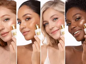 HIGH Cosmetic Agency Crystalline Contour Collection 4-in-1 Cream Contour Stick Set – Concealer, Blush, Bronzer & Highlighter Infused with Jojoba Oil for Smooth Blendable Skin Definition and Glow Enhancing Formula for All Skin Tones"