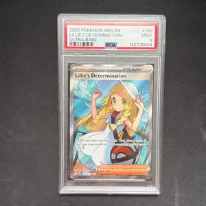 Lillie’s Determination #169 - Ultra Rare - 2025 Pokemon MEG EN - PSA 9