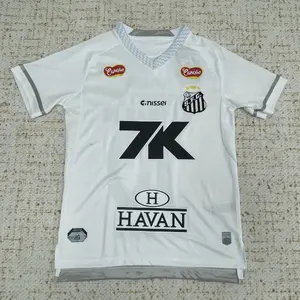 25 26 New Home Away White No.10 Neymar Short Sleeves Soccer Jerseys