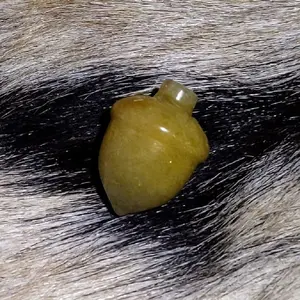 Small 1 Inch Yellow Aventurine Acorn