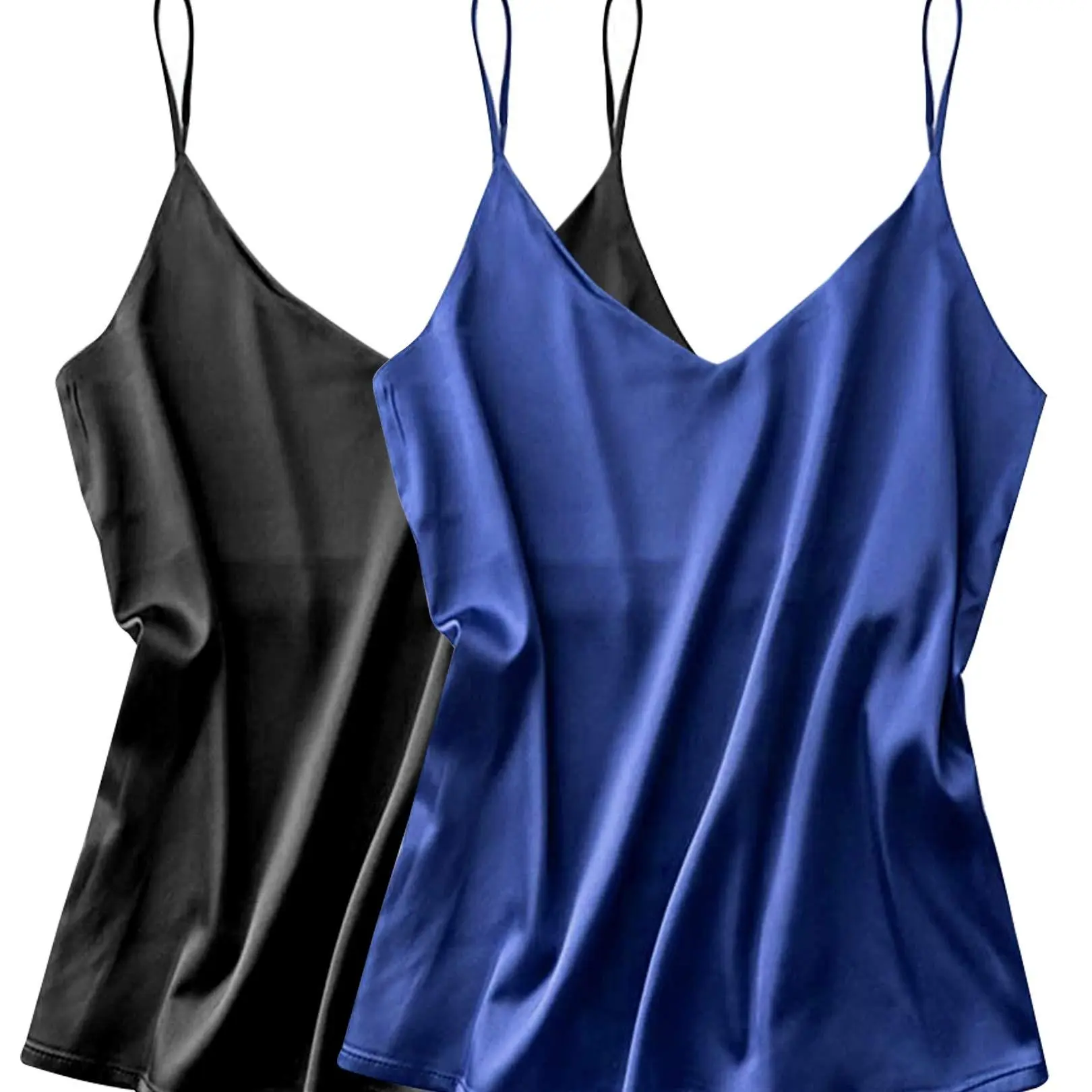 Satin Tank Tops for Women Silk Camisole