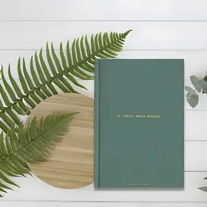 If I Truly Knew Myself Guided Journal – Self Reflection Journal for Emotional Healing, Self Love, Shadow Work & Personal Growth | Hardcover Mental Wellness Journal with Guided Prompts, Goal Setting & Mindfulness Exercises