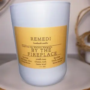 By the fireplace dupe(inspired by mansion margiela) hand poured 11 ozcandle