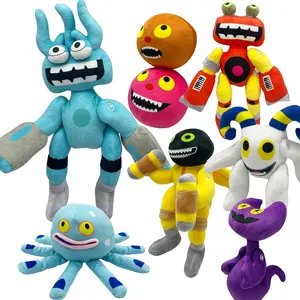 New My Singing Monsters Wubbox Plush Toy Soft Stuffed Cartoon Game Peripherals Doll For Kids Birthday Gifts Home Dector