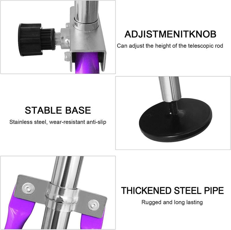 FBsport Gymnastics Bars for Kids with Adjustable Height, Folding Gymnastic Equipment Training Kip Bar, Junior Expandable Horizontal Monkey Bar for Home Practice