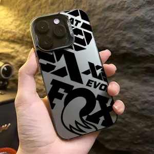 Fox Pattern Phone Case, Anti-Drop Protection Frosted Back Cover, Phone Accessories Compatible with iPhone 16 15 14 13 12 11 Pro Max X XR XS Max 8 7 Plus, Casing
