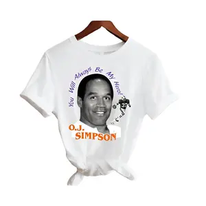Rip OJ Simpson Shirt You Will Always Be My Hero Shirt Gift For Women For Man Lovers Orenthal James Simpson 1947-2024 Memorial Shirt Anniversary Present For O.J. Simpson Fan Condolence Shirt Going Away Shirt Thanks For Memories Simpson 32 Shirt